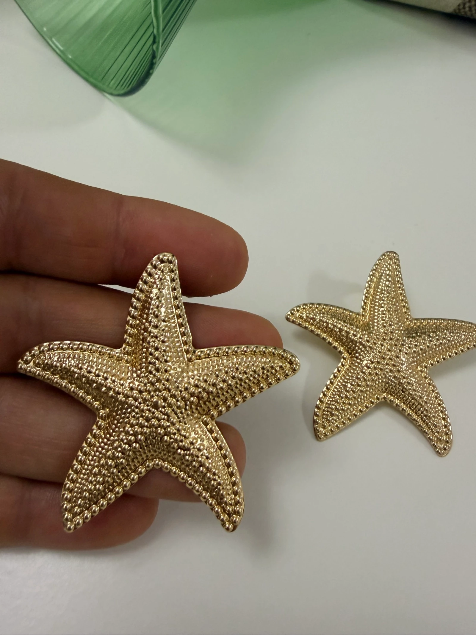Pendientes estrellas de mar